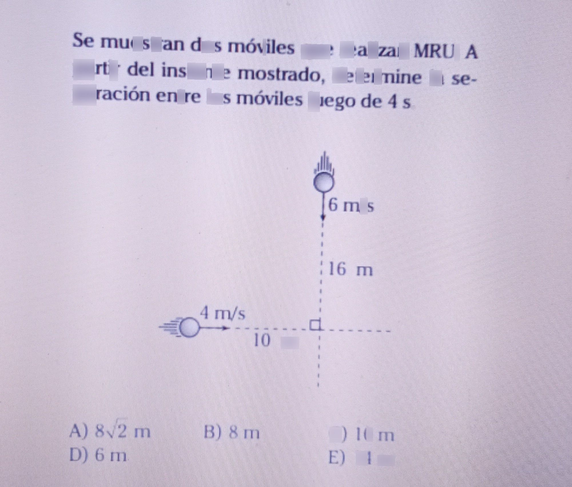 A Partir Del Instante Mo Descubre C Mo Resolverlo En Qanda