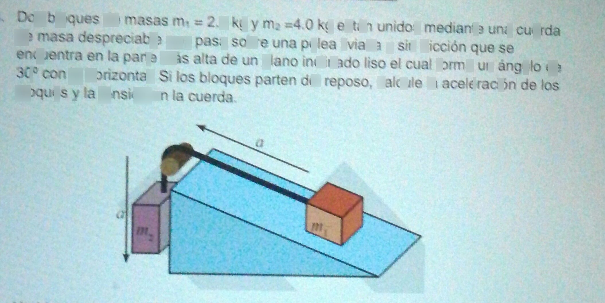 4 Dos Bloques De Masas M... | Descubre Cómo Resolverlo En QANDA