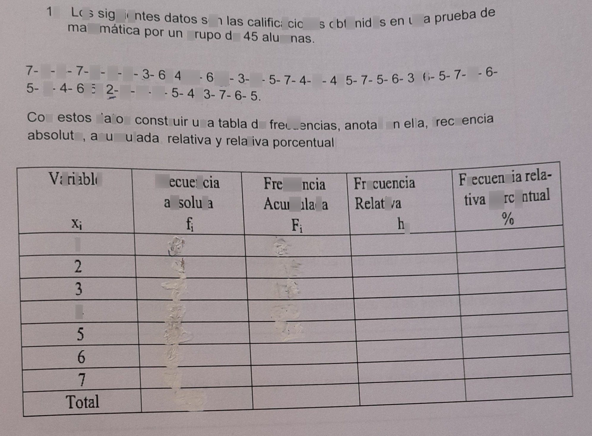 E Los Siguientes Problemas: Del Total De Las Niñas, ¼ Practican La