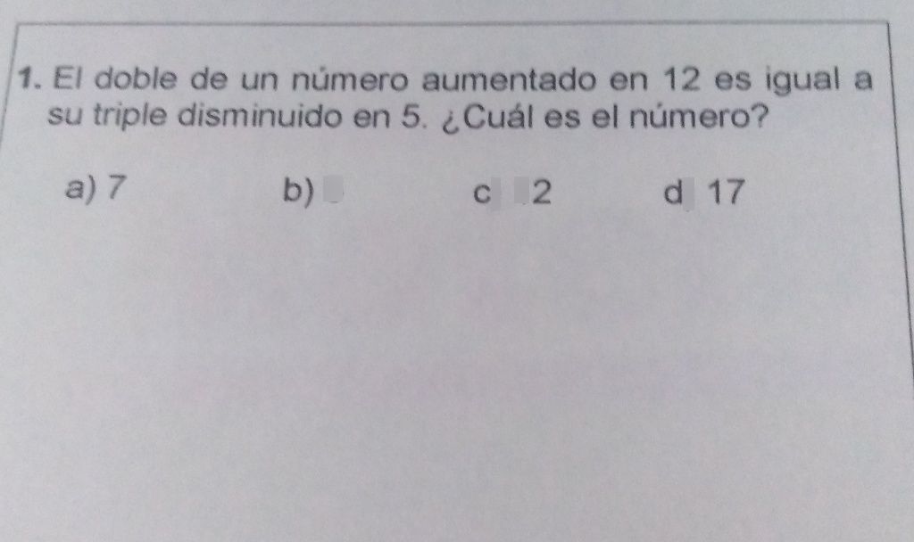 El doble de un número au... Descubre cómo resolverlo en QANDA El doble de un número au... Descubre cómo resolverlo en QANDA