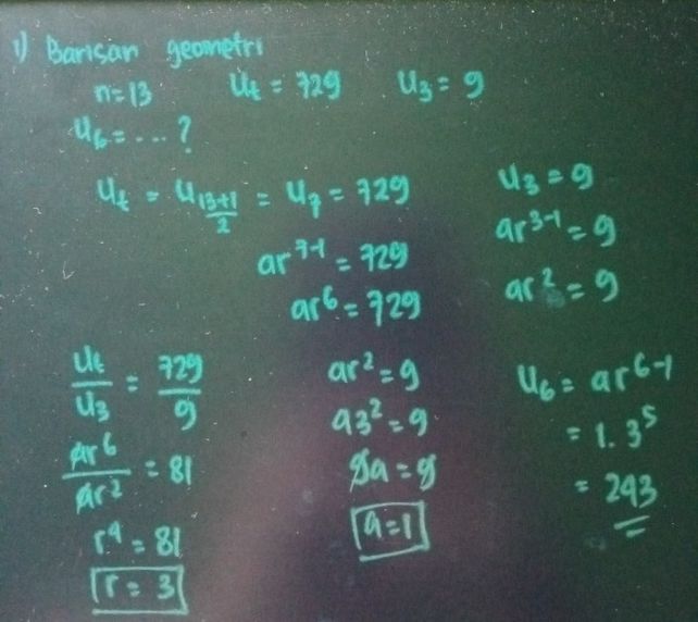 1 Dari Barisan Geometri Descubre Como Resolverlo En Qanda