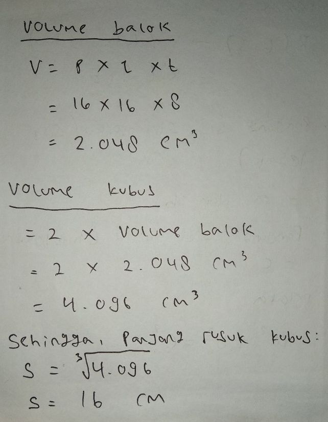 7 Sebuah Kubus Mempunyai Descubre Como Resolverlo En Qanda