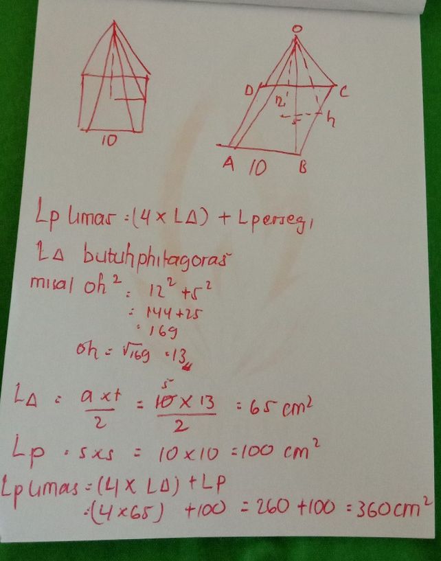 3 Diketahui Alas Sebuah L Lihat Cara Penyelesaian Di Qanda
