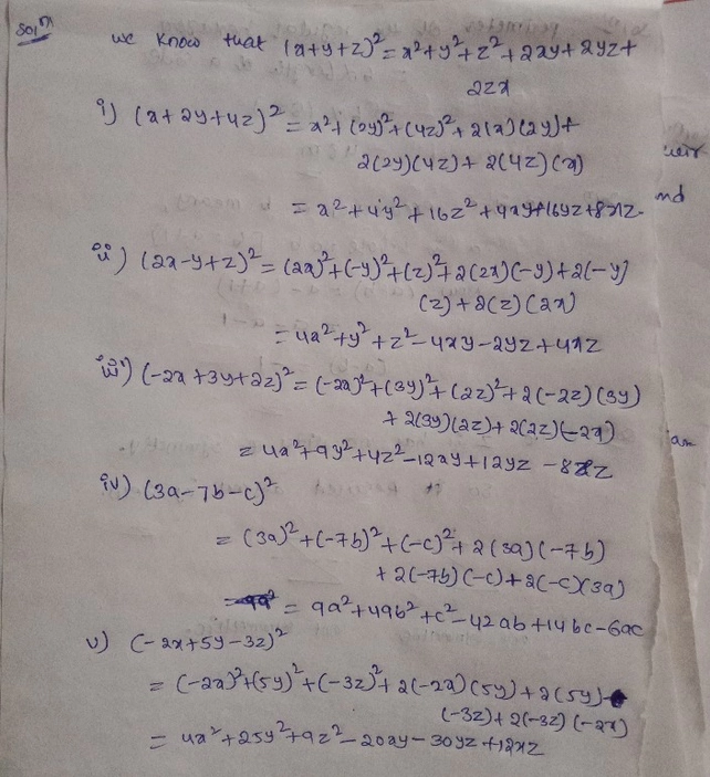 4 Expand Each Of The Followin See How To Solve It At Qanda 4 Expand Each Of The Followin See How To Solve It At Qanda