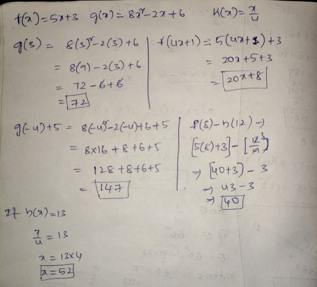 5 Evaluate Each Function Show See How To Solve It At Qanda