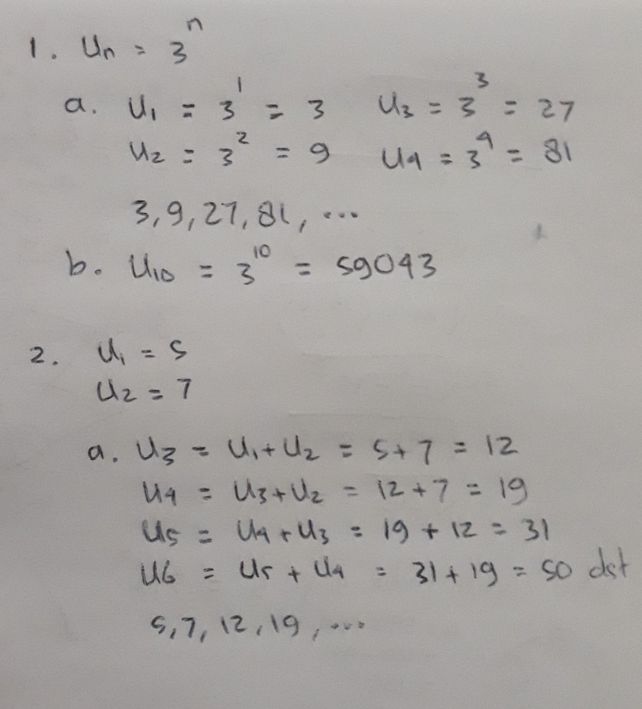 1 Diketahui Rumus Umum Barisa See How To Solve It At Qanda