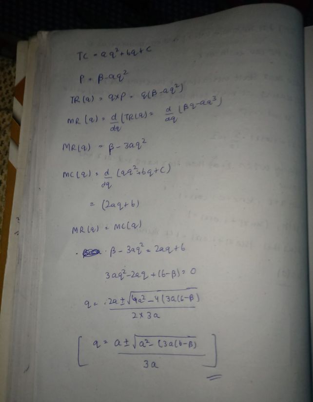 Example 96 The Total Cost Fun See How To Solve It At Qanda