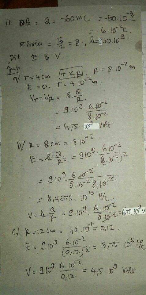 11 Sebuah Bola Konduktor Descubre Como Resolverlo En Qanda