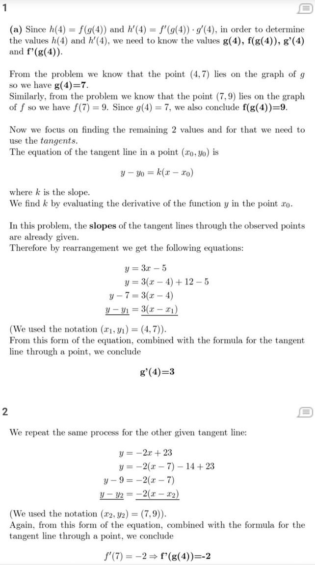 79 Tangent Lines Assume F And See How To Solve It At Qanda