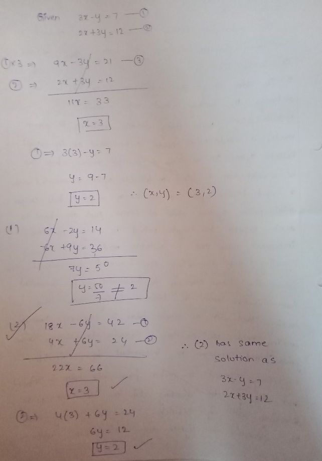 Which System Of Equations Has See How To Solve It At Qanda