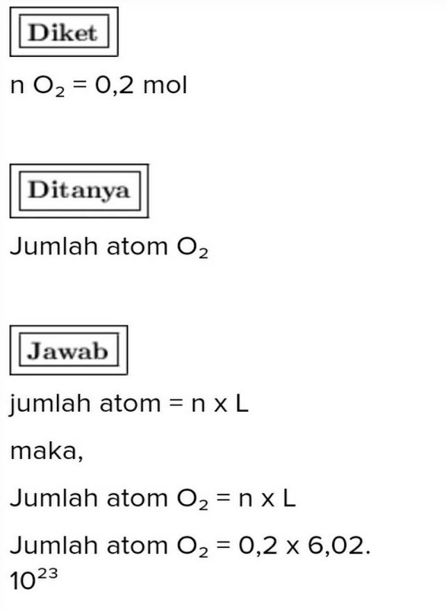 1 A Berapa Jumlah Partike Lihat Cara Penyelesaian Di Qanda