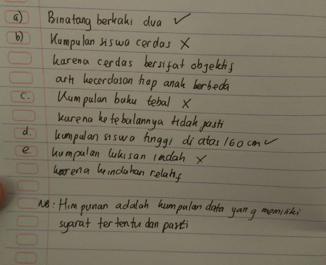 1 Di Antara Kumpulan Berikut See How To Solve It At Qanda