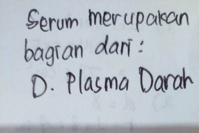 10. Bagian Darah Yang Cair Yang Tersusun Atas, Protein ...