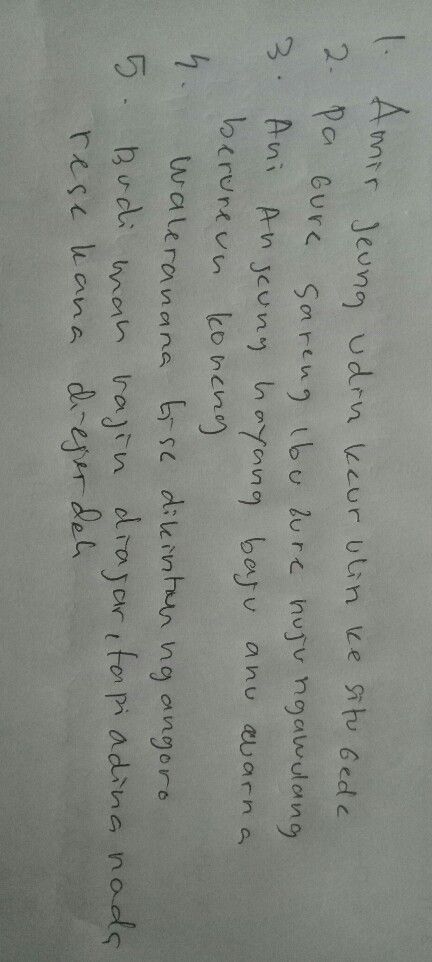 Pek Jieun Conto Kalimat A Lihat Cara Penyelesaian Di Qanda