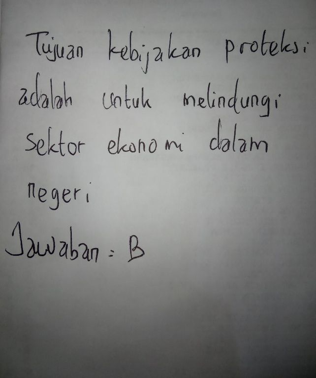 14 Tujuan kebijakan prote... Lihat cara penyelesaian di