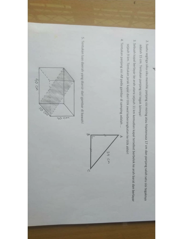 1 Tuliskan Teorema Pythagoras Yang Berl ã‚¯ã‚¡ãƒ³ãƒ€ Qanda ã§è§£ãæ–¹ã‚'è¦‹ã‚‹