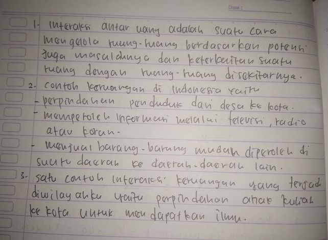 Pengertian Interaksi Anta Lihat Cara Penyelesaian Di Qanda