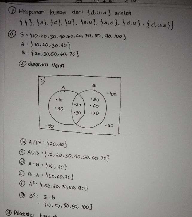 Gambarkan Diagram Venn Ya Lihat Cara Penyelesaian Di Qanda