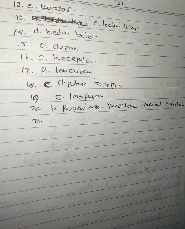 13 Kaki Yang Menumpu Pad Descubre Como Resolverlo En Qanda