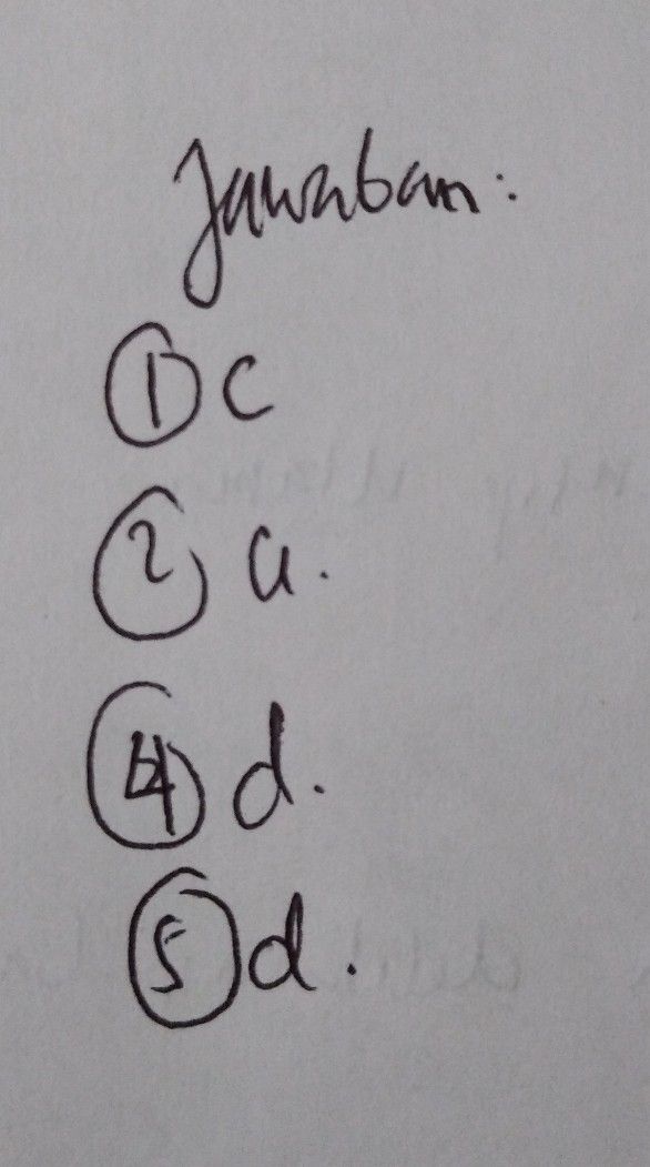 A C9 The Correct Answer A Lihat Cara Penyelesaian Di Qanda