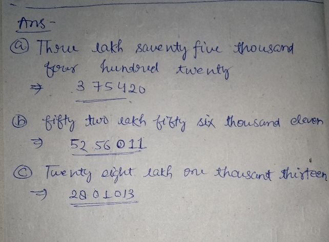 3 Write The Numerals For The See How To Solve It At Qanda 3 Write The Numerals For The See How To Solve It At Qanda
