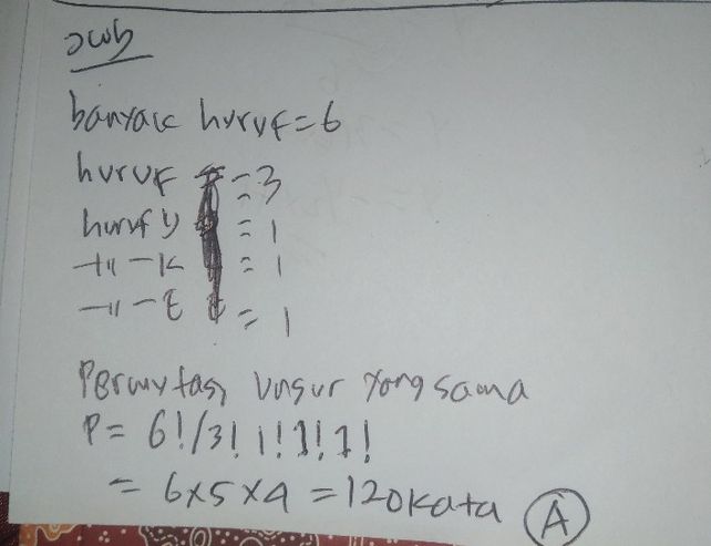 Banyak Kata Yang Dapat Di Lihat Cara Penyelesaian Di Qanda