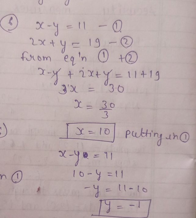 Solve The Following Systems B See How To Solve It At Qanda