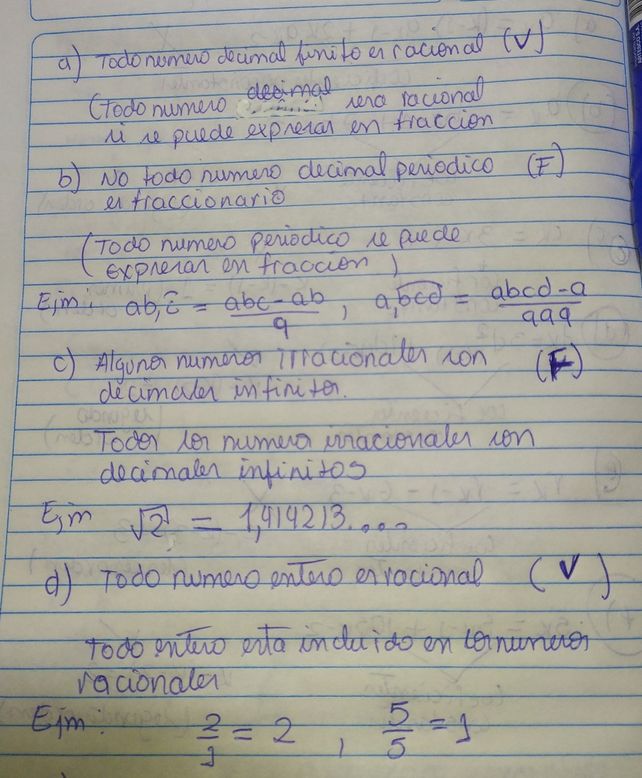 Todo Numero Entero Es Natural Verdadero O Falso