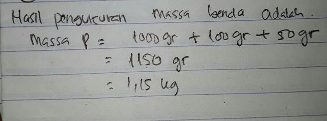 Hasil Pengukuran Massa Be Lihat Cara Penyelesaian Di Qanda Hasil Pengukuran Massa Be Lihat Cara Penyelesaian Di Qanda