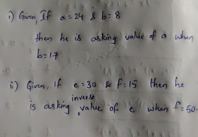 1 If A Varies Directly As B A See How To Solve It At Qanda