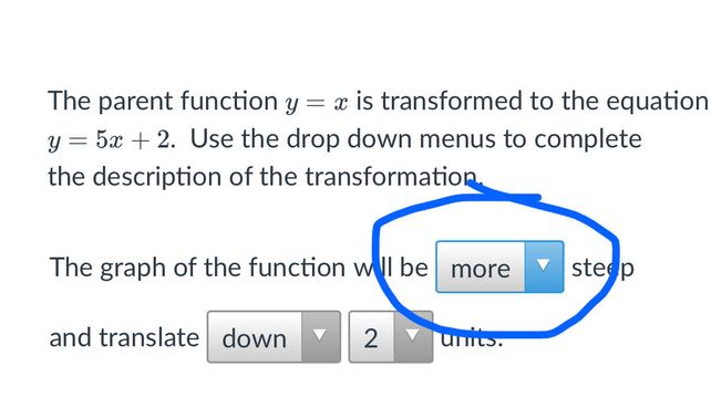 The Parent Function Yx Is Tra See How To Solve It At Qanda