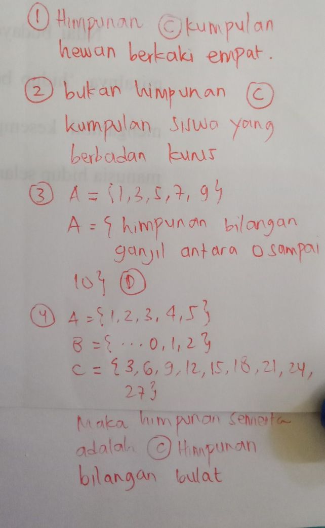 Himpunan Adalah Kumpulan