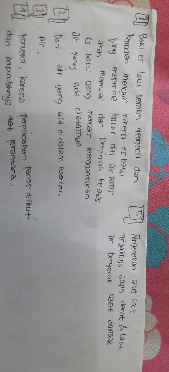 2 Es Batu Mencair Karena Descubre Como Resolverlo En Qanda