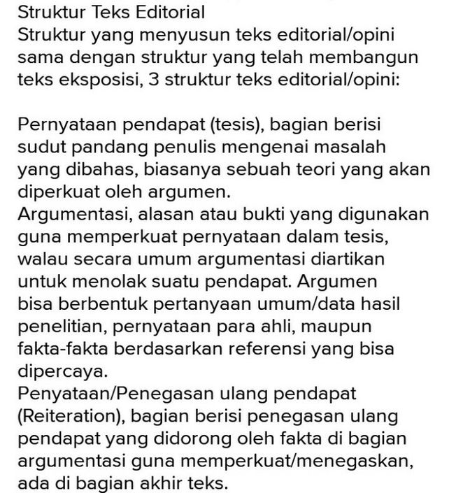Teks Editorial Sama Dengan