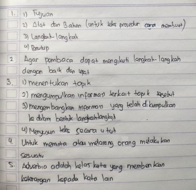 2 Mengapa Teks Prosedur P Lihat Cara Penyelesaian Di Qanda