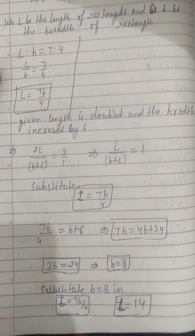 The Length 27y Breadth 07 2 R See How To Solve It At Qanda