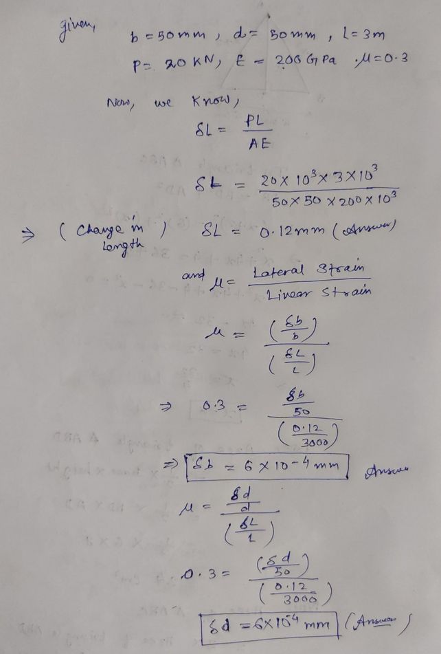 B A Steel Bar 50mm Times50 See How To Solve It At Qanda