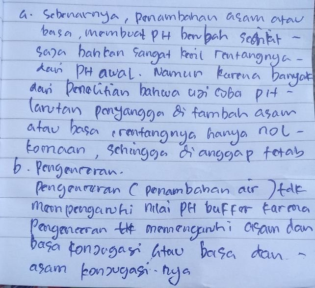 Pernyataan Tentang Larutan Penyangga Berikut Yang Paling Tepat Adalah Studi Indonesia