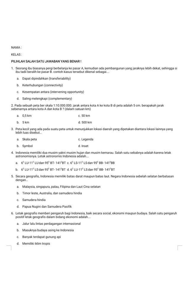 Pada Sebuah Peta Ber Ska Descubre Como Resolverlo En Qanda