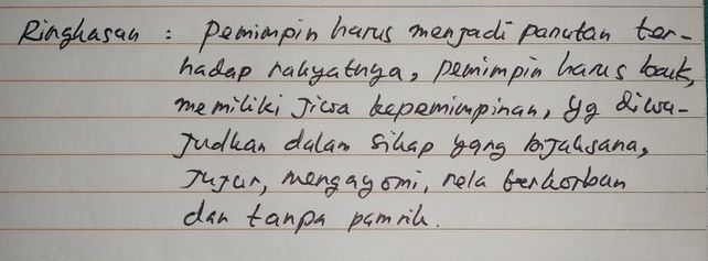 Pemimpin Adalah Sosok Yan Lihat Cara Penyelesaian Di Qanda