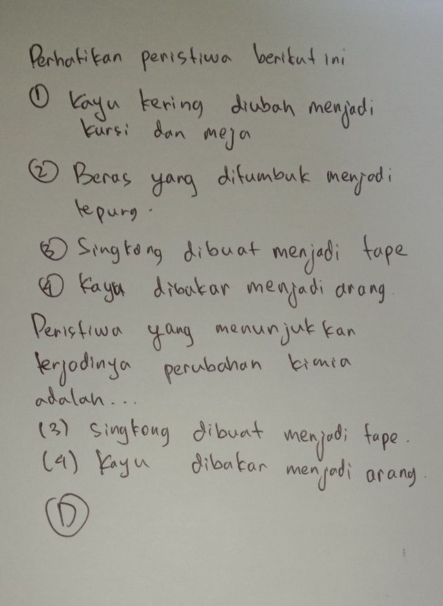 1 Kayu Kering Diubah Me Lihat Cara Penyelesaian Di Qanda