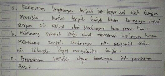 A Jelaskan Keterkaitan An Lihat Cara Penyelesaian Di Qanda
