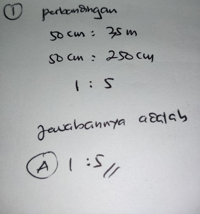 3 Jarak 2 kota pada peta Lihat cara penyelesaian di QANDA