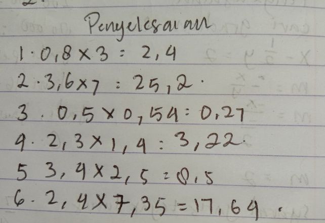 Hitunglah hasil perkalian&hellip; Lihat cara penyelesaian di