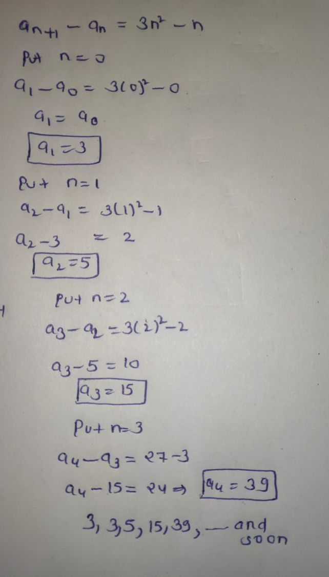 An1 3n2 Nngeq0 With A03 See How To Solve It At Qanda