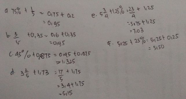 A 75dfrac15 D 3dfrac25173 Lihat Cara Penyelesaian Di Qanda