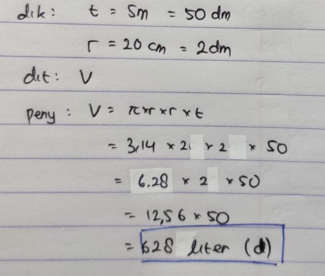 Sebuah Pipa Air Berbentu Descubre Como Resolverlo En Qanda