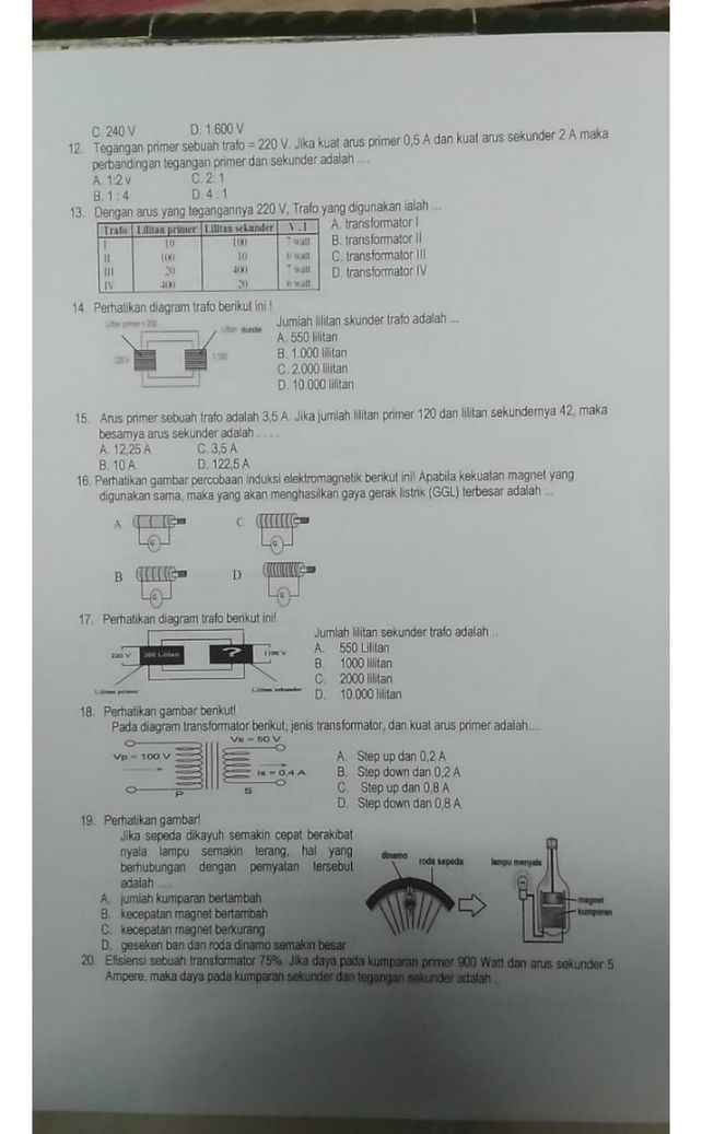 3 Besar Ggl Induksi Dipen Lihat Cara Penyelesaian Di Qanda