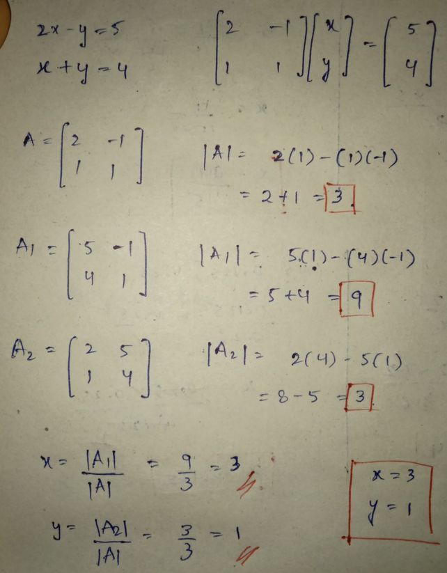 Solve The System Of Equatio See How To Solve It At Qanda