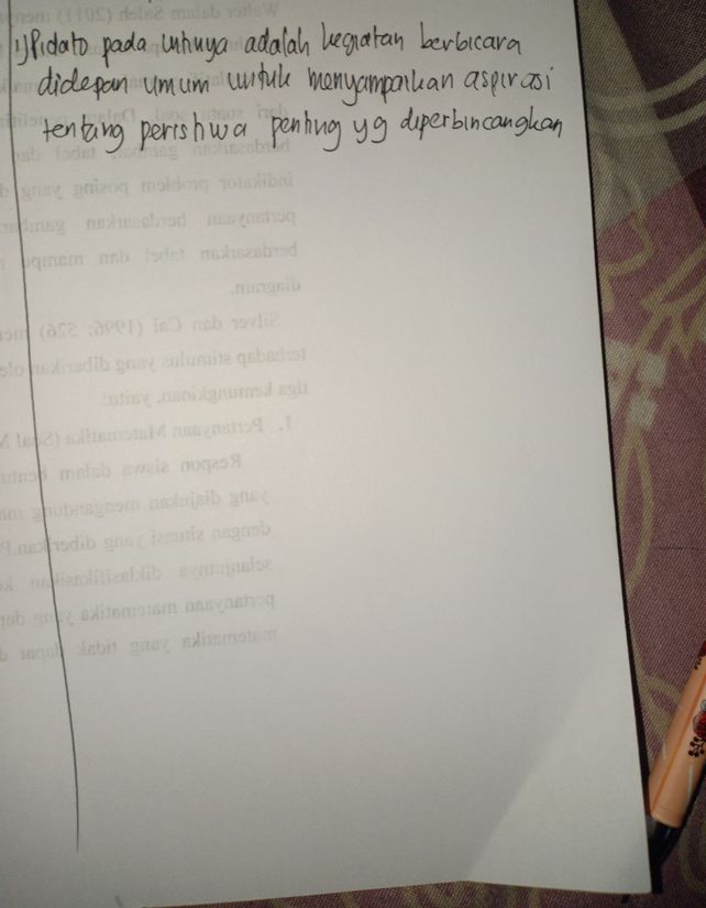 1 Pidato Pada Intinya Ad Descubre Como Resolverlo En Qanda